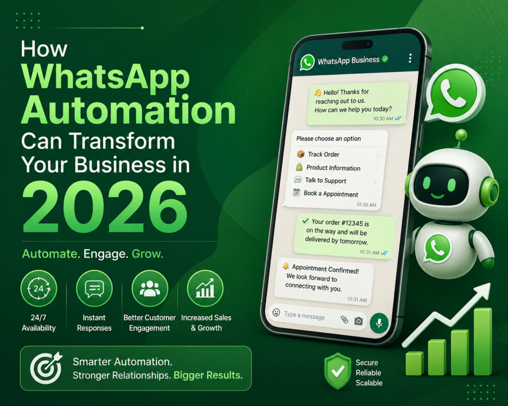 WhatsApp automation for business growth in 2026.