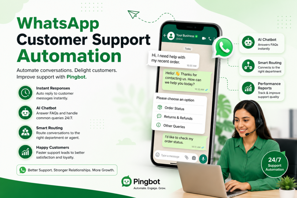 WhatsApp Customer Support Automation